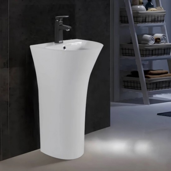 Раковина напольная Ceruttispa Simona 48 см белая CT7832