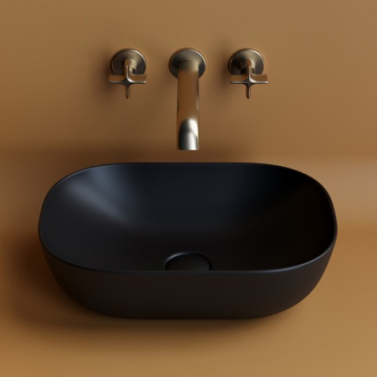 Раковина Ceramica Nova Element 45 см черная матовая CN6009MB