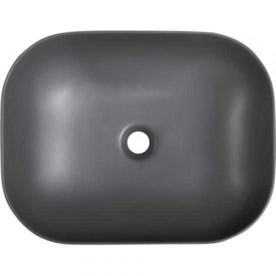 Раковина BelBagno 50 см серая матовая BB1302-H311