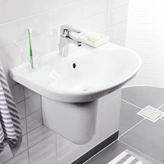 Раковина подвесная Gustavsberg Nautic 55609901 60х46х28 см