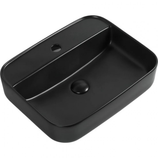 Раковина Aquanet Soul 50 см черная SOUL-2-MB