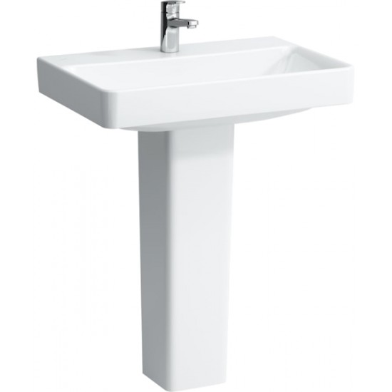 Раковина Laufen Pro S 70 см с отверстием для смесителя без отверстия перелива 8.1096.7.000.111.1