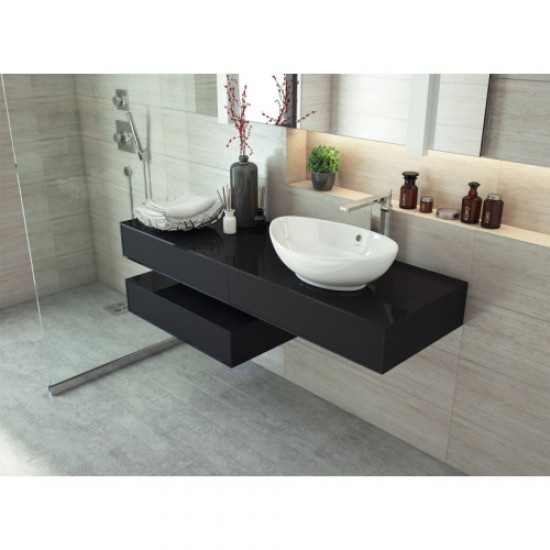 Раковина Misty Гамма 56 см белая 4620008198989