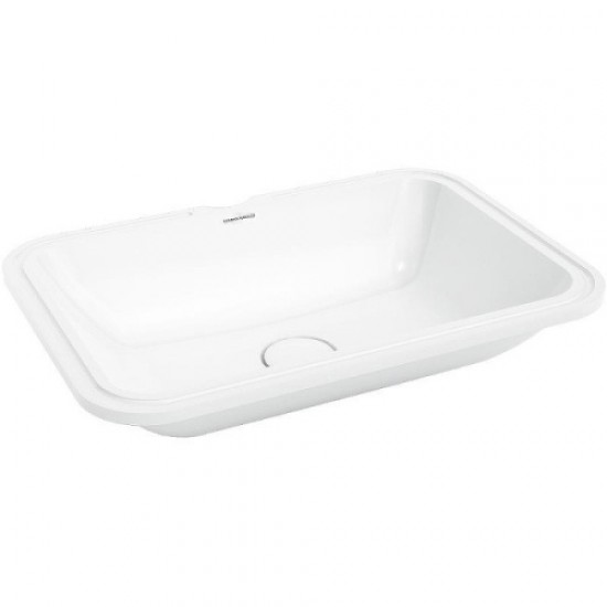 Раковина Kerama Marazzi Plaza 55 см встраиваемая снизу PLR.wbu.55