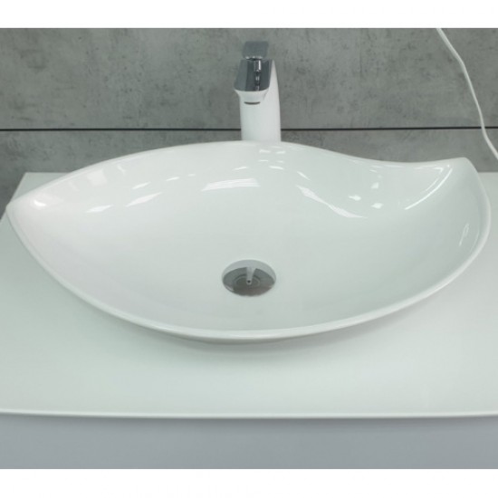 Раковина Velvex 60 см белая 78261