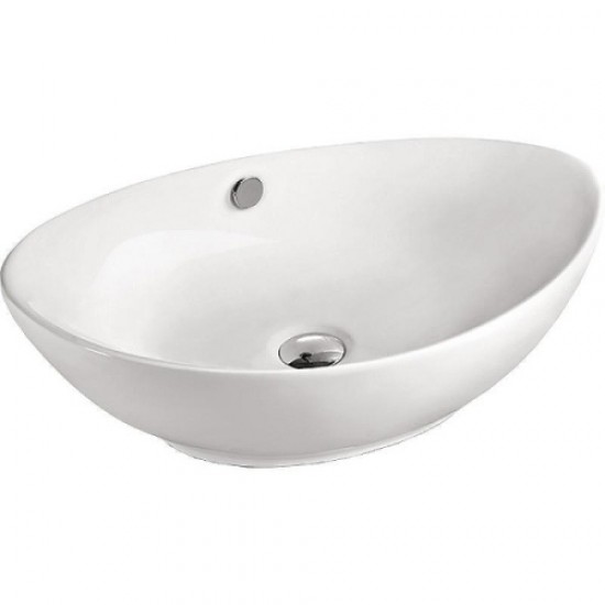 Раковина Velvex 57 см белая 7027A