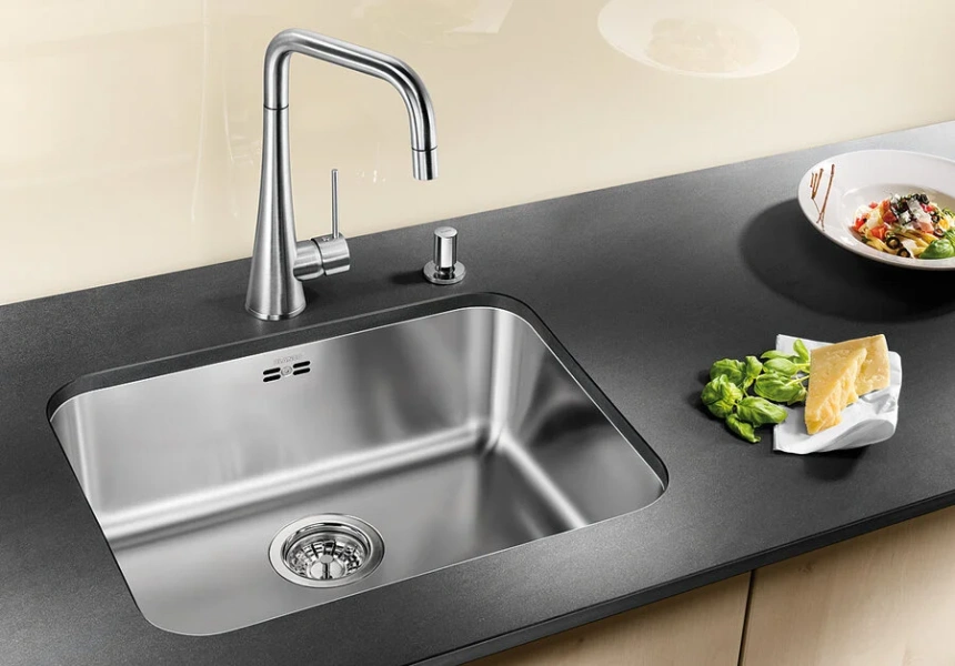 Мойка для кухни Blanco Supra 500-U 53 см сталь полированная 518205