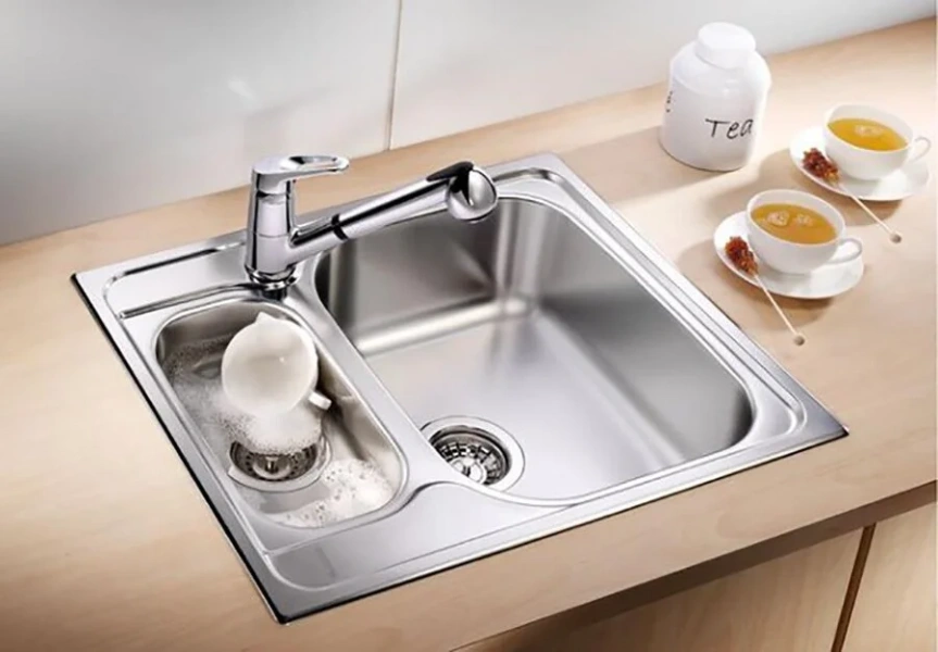 Мойка для кухни Blanco Tipo 6 Basic 60.5 см сталь матовая 514813