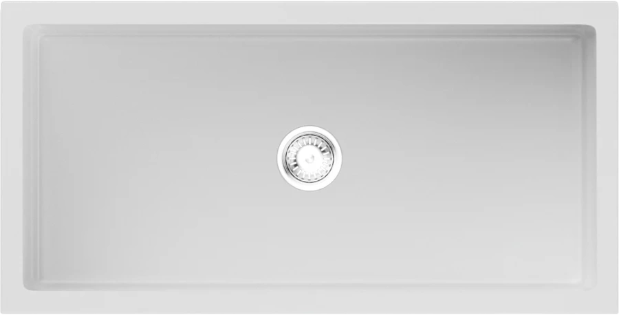 Мойка для кухни Omoikiri Mikura 91-WH Glossy 91 см белая глянцевая 4993260