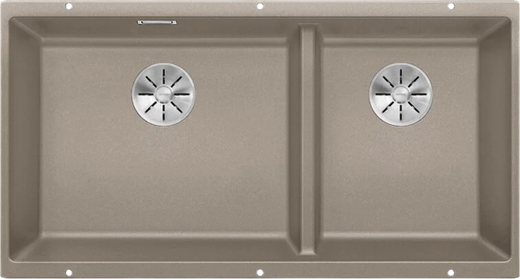 Мойка для кухни Blanco Subline 480/320-U 85.5 см серый беж 523591
