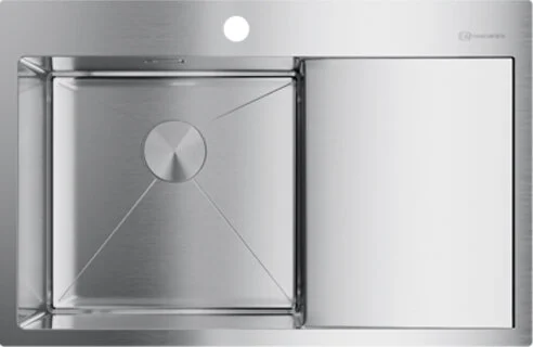 Мойка для кухни Omoikiri Akisame 78-IN-L 78 см нержавеющая сталь чаша слева 4973060