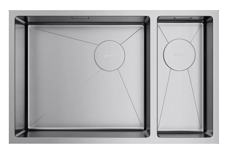 Мойка для кухни Omoikiri Taki 69-2-U/IF-IN 499 69 см нержавеющая сталь