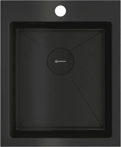 Мойка для кухни Omoikiri Akisame 41-GB 41 см графит 4997011