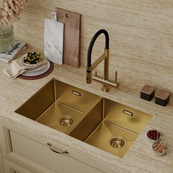 Мойка для кухни IDDIS Edifice 75 см золото EDI75B2i77