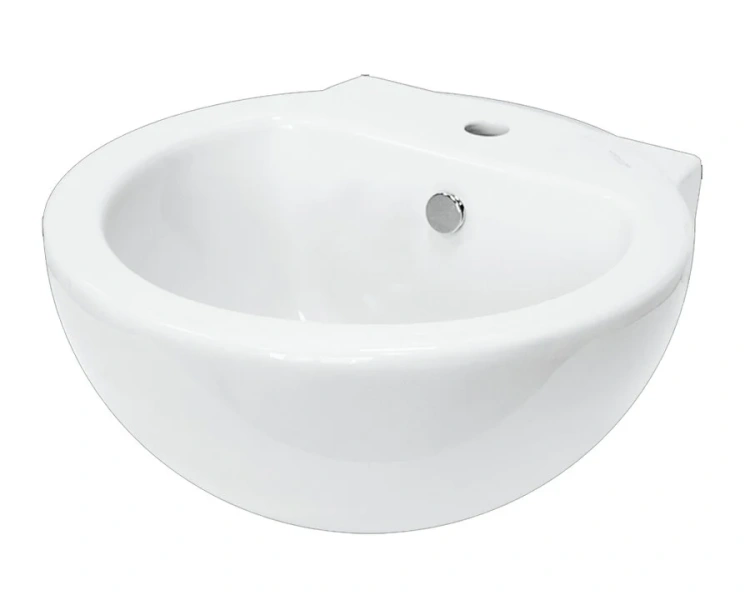 Раковина Sanita Luxe Art 50 см фарфор WB.PD/Art/50-C/WHT.G/S1