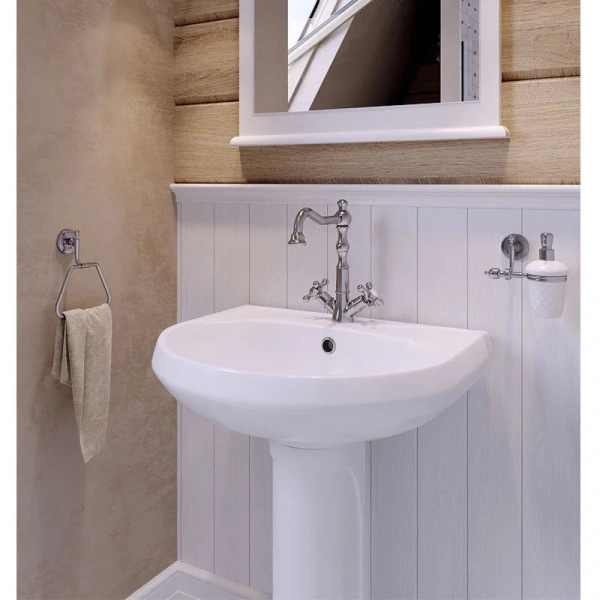 Раковина Santeri Вест 60 см с отверстием под смеситель 1.3111.8.S00.11B.0