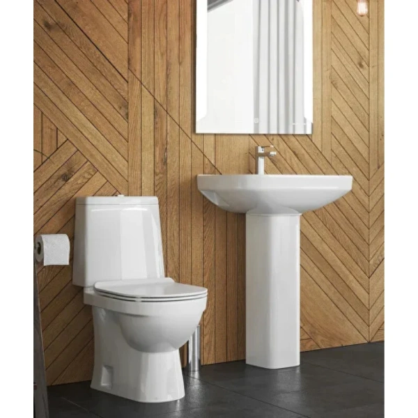 Раковина Sanita Luxe Next 60 см белая WB.PD/Next/60-C/WHT.G/S1