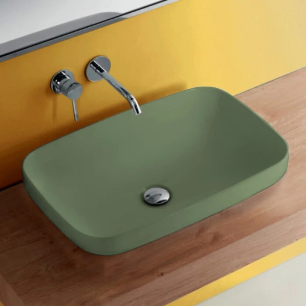 Раковина Kerasan Tribeca 60 см Verde Muschio 514311