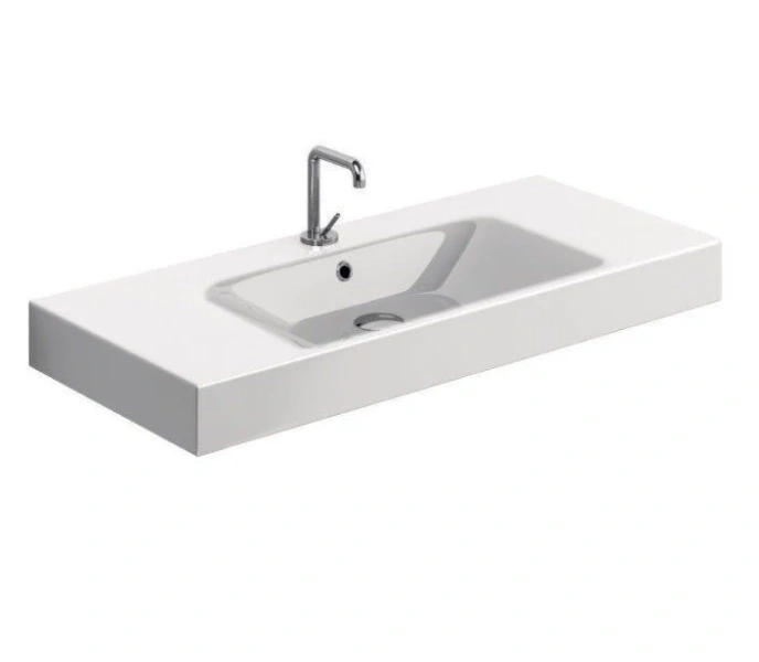 Раковина Kerasan Cento 355001*1 100 см белая