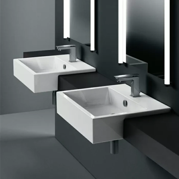 Раковина полувстраиваемая GSI Kube 8934