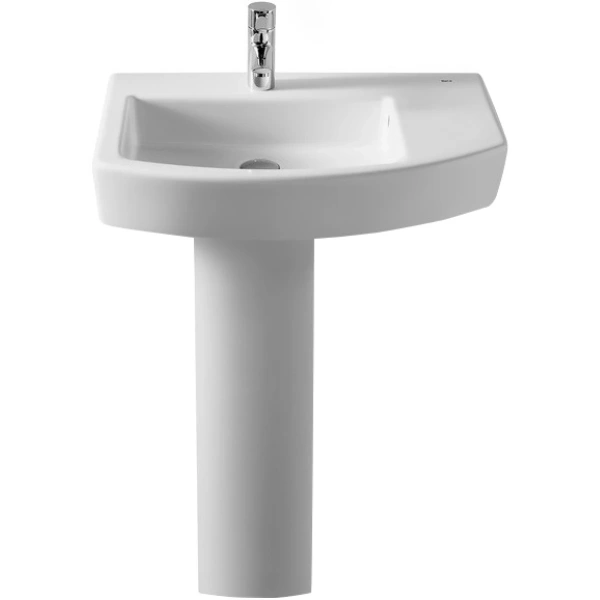 Раковина Roca Hall 327620000 65 см 1 отверстие под смеситель