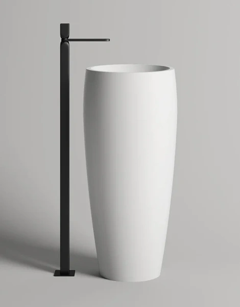 Раковина напольная Salini Armonia 03 белый матовый 130113SM