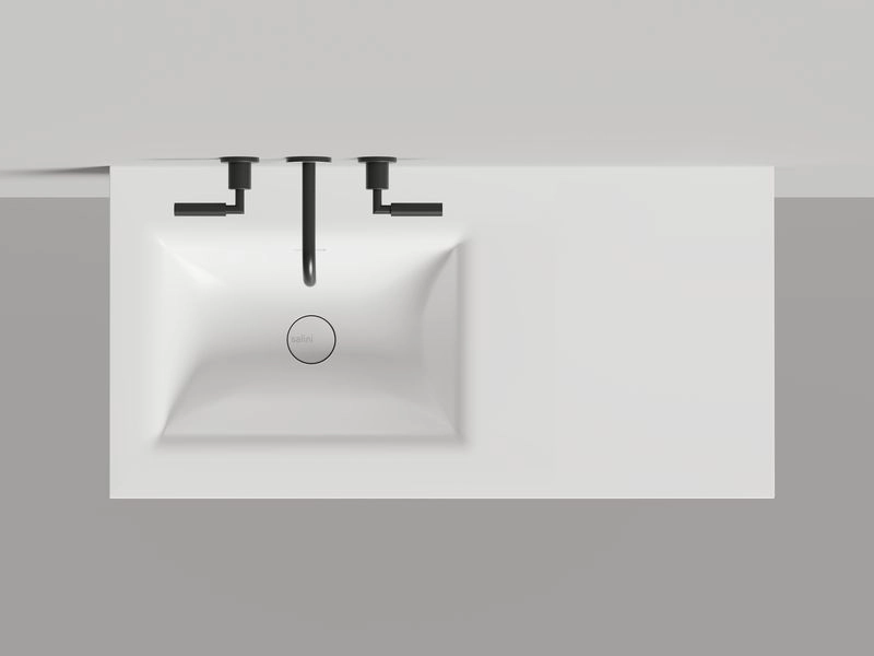 Раковина Salini Onda Flow Square 200 см покраска по RAL полностью 1402206MN