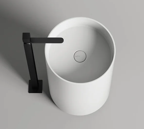 Раковина напольная Salini Armonia 01 белый матовый 130111SM