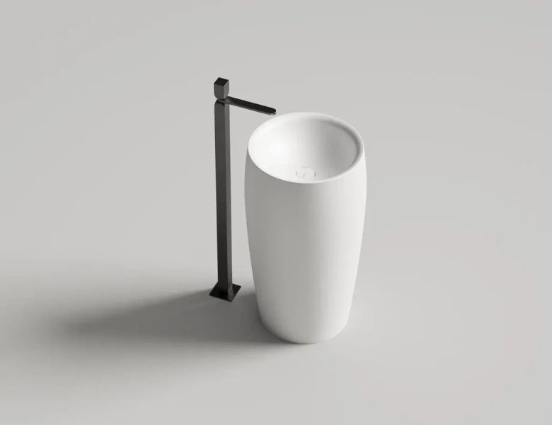 Раковина напольная Salini Alda 03 белая 130311G