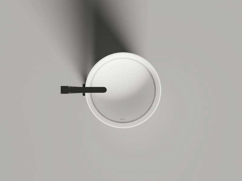 Раковина напольная Salini Armonia Round 01 с сифоном 130411G