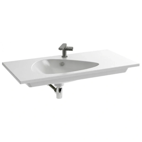 Подвесная раковина-столешница Nouvelle Vague Jacob Delafon EXAQ112-Z-00 101х51 см