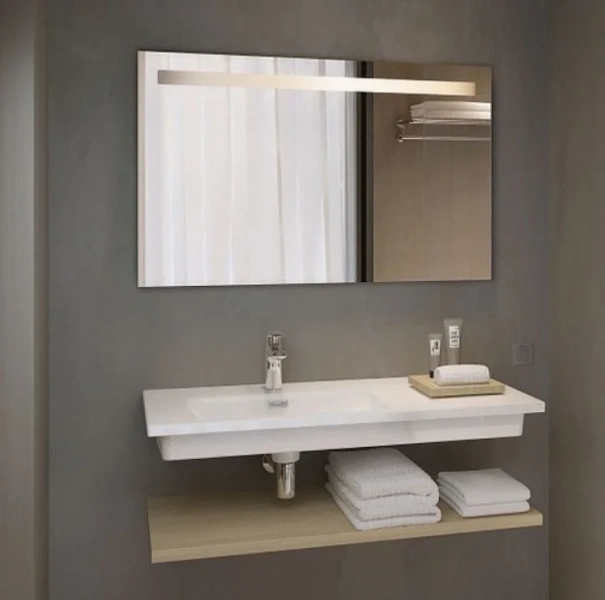 Раковина Jacob Delafon Vox 101 см подвесная EXAC112-00