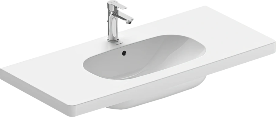 Раковина Duravit D-code 105 см белая 03421000002 Hanex