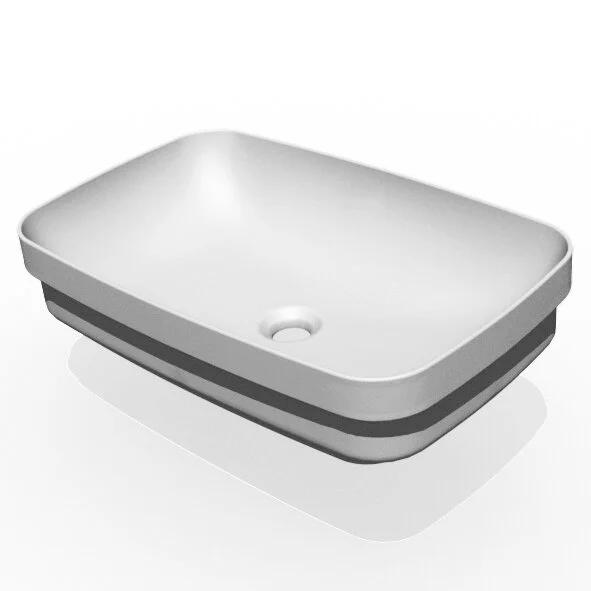 Раковина Kerasan Tribeca 60 см белая матовая 514330