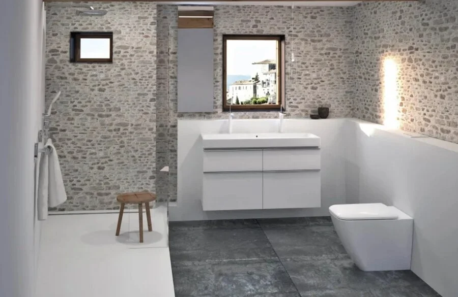 Раковина Geberit iCon 120 см санфаянс 124020000