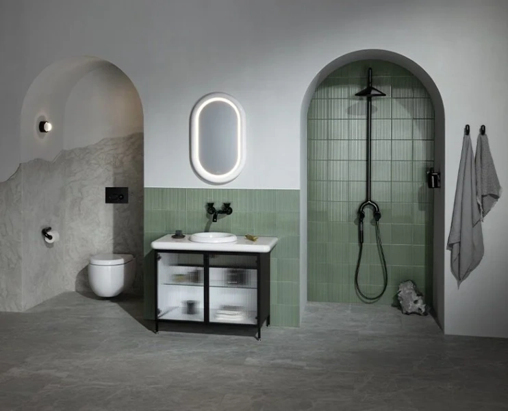 Раковина VitrA Liquid 40 см встраиваемая 7311B403-0016