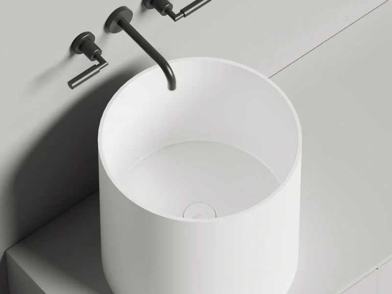 Раковина Salini Armonia 04 46 см белый матовый 130118M