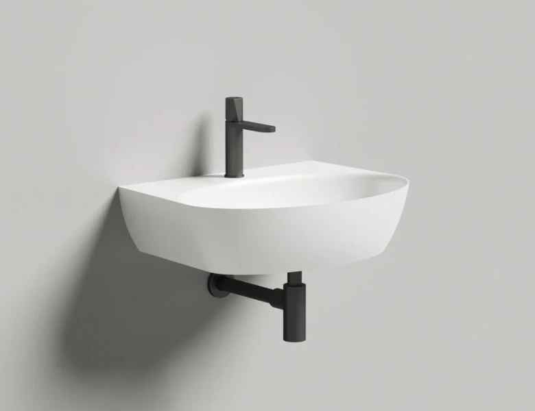 Раковина Salini Alda Wall 02 60 см белый матовый 140322M