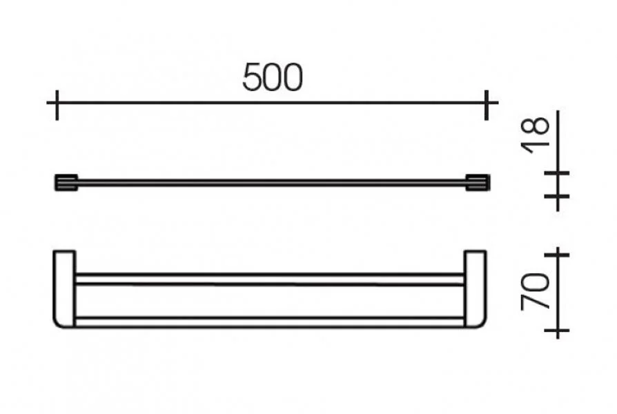 Раковина Migliore Milady 52 см декор D2/PL 22822