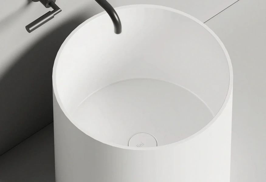 Раковина Salini Armonia 04 46 см белый глянцевый 130118G