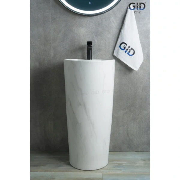 Раковина напольная GID Autonomo Nb131ws 40 см под камень 81111