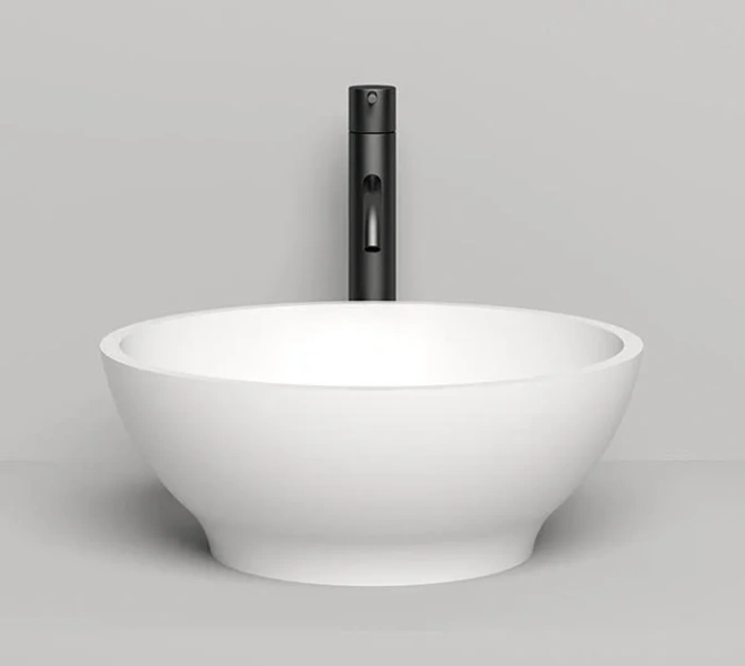 Раковина Salini Gloria 03 41 см накладная, белый матовый 1102203M