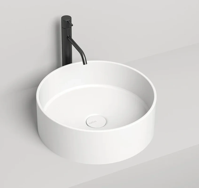 Раковина Salini Armonia 02 45 см белый матовый 130112SM