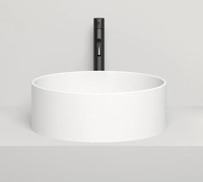 Раковина Salini Armonia 02 45 см белый матовый 130112SM