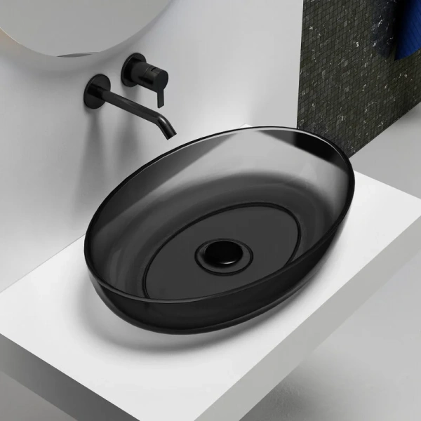 Раковина Abber Kristall AT2801 60 см накладная