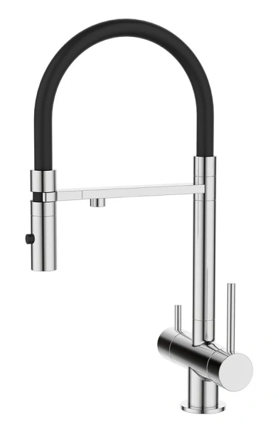 Смеситель для питьевой воды IDDIS Ace с гибким изливом хром ACESBFFi05 Hanex