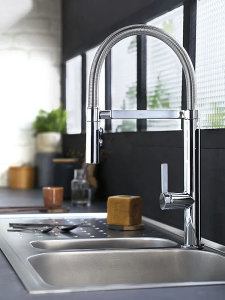 Смеситель для кухни Jacob Delafon Spirale хром E23310-CP Hanex