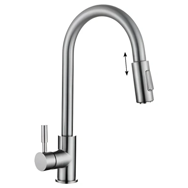 Смеситель для кухни BelBagno Nova однорычажный BB-LAM31A-IN Hanex