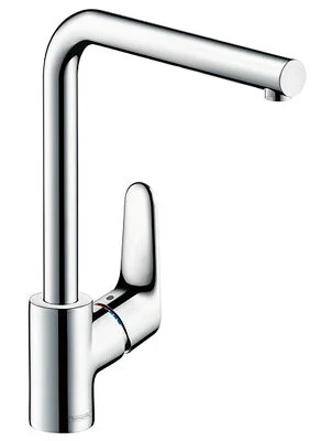 Смеситель для кухни Hansgrohe Focus 31817 с поворотным изливом Hanex