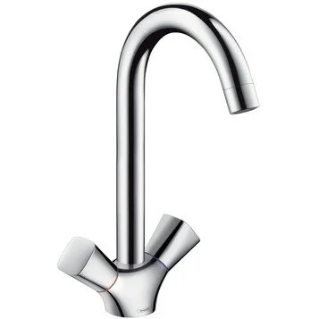 Смеситель для кухни Hansgrohe Logis с двумя рукоятками 71280000 Hanex